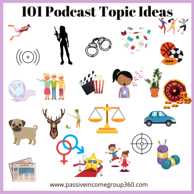 101 podcast topic ideas