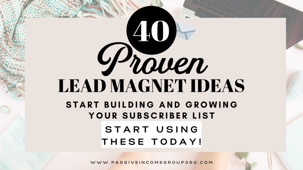 40 proven lead magnets