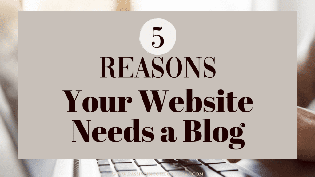 why you need a blog