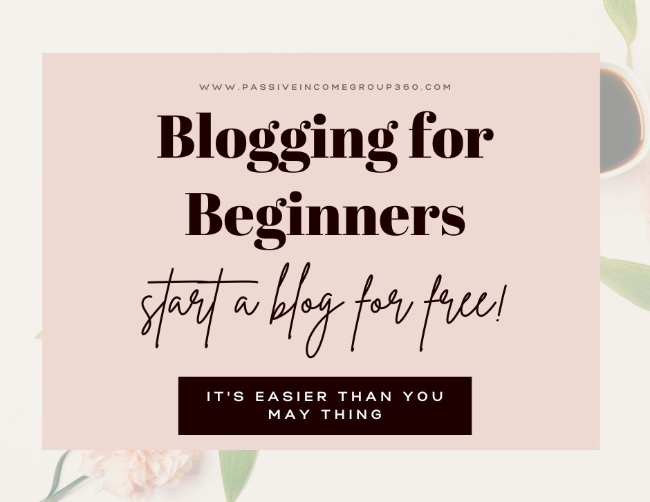 blogging for beginners