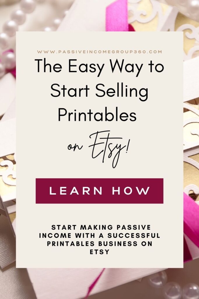 sell printables on etsy