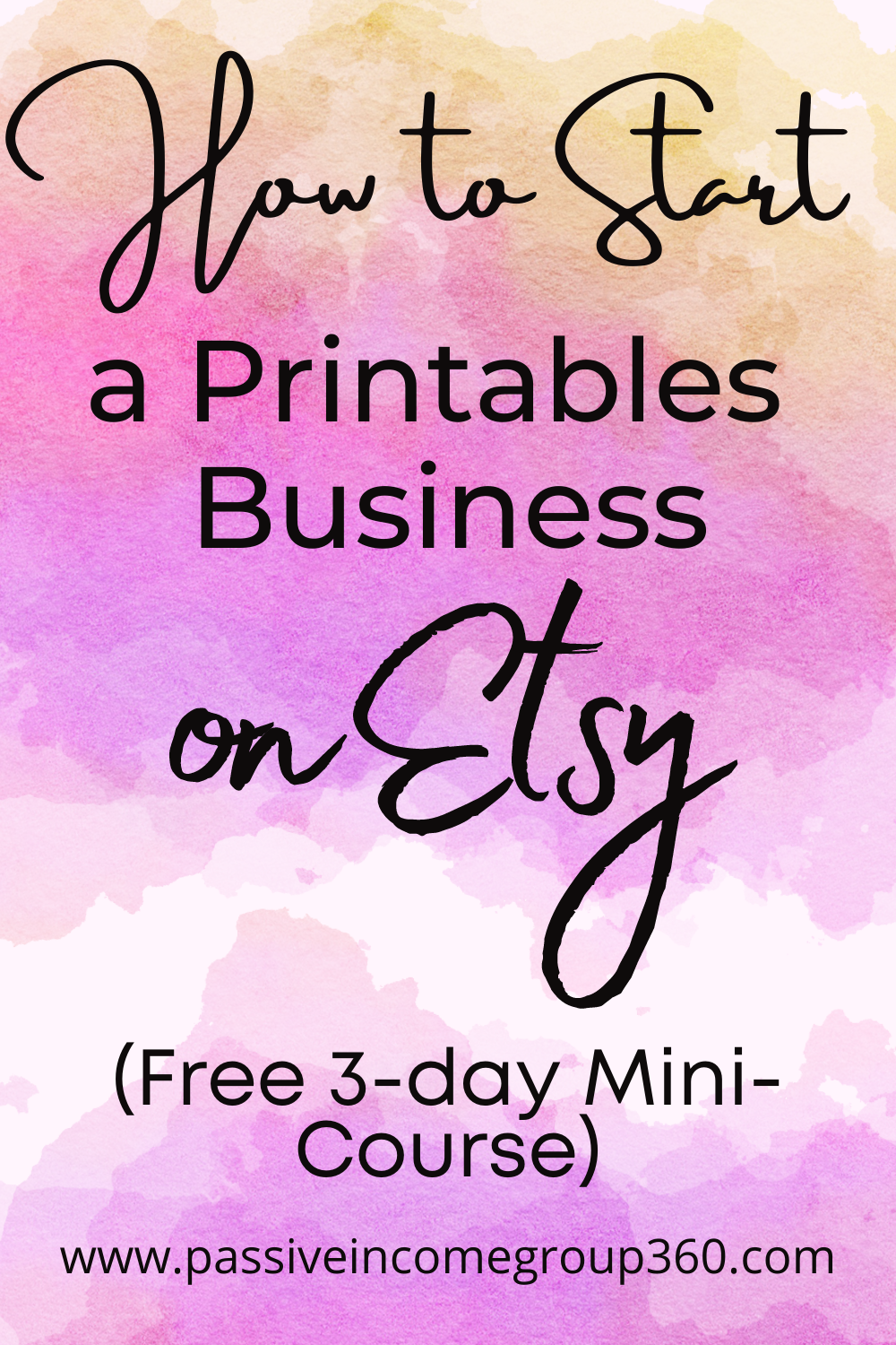 free etsy printables course