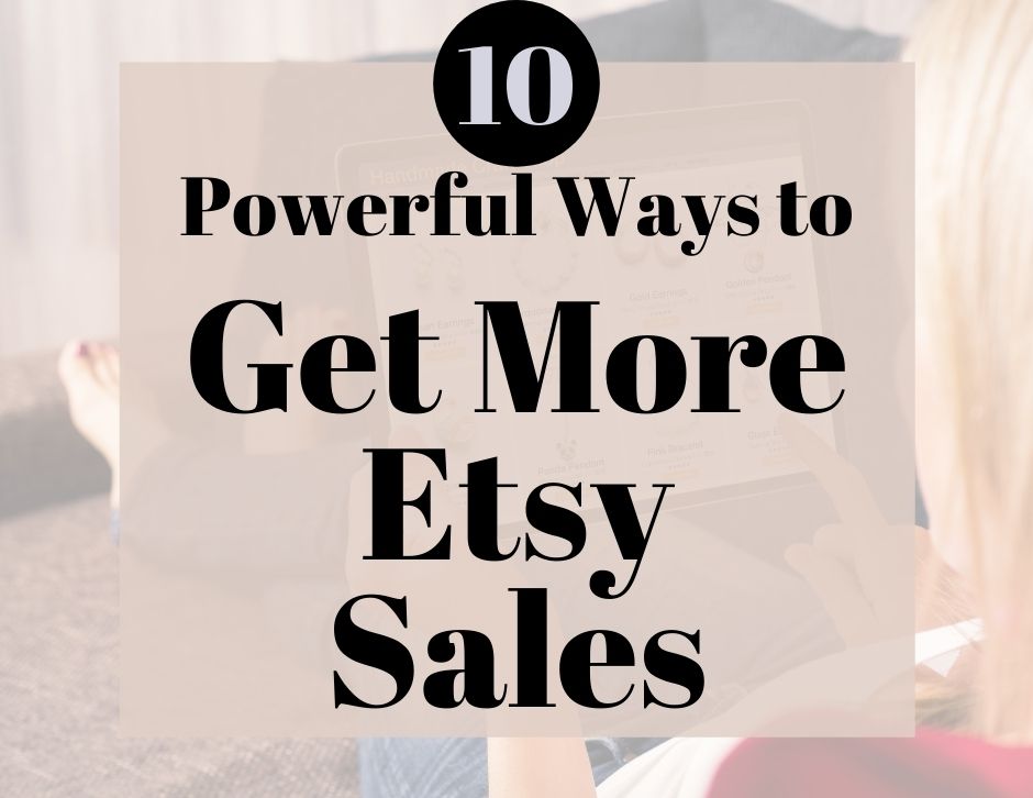 get more etsy sales