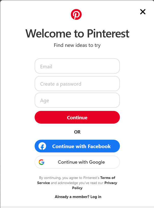 pinterest for business