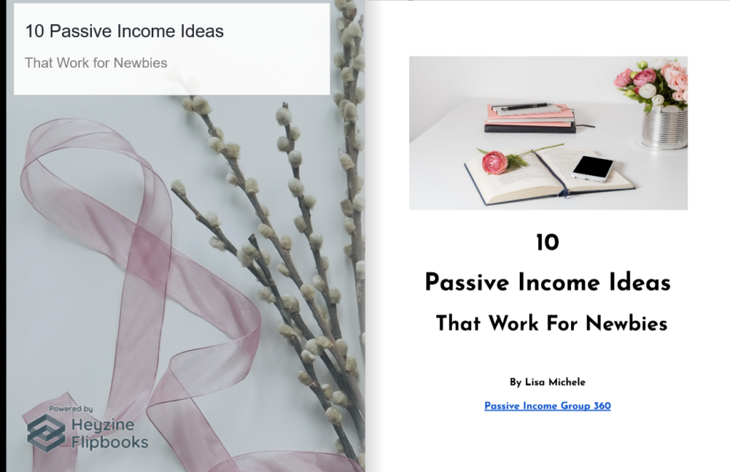 passive income ideas ebook