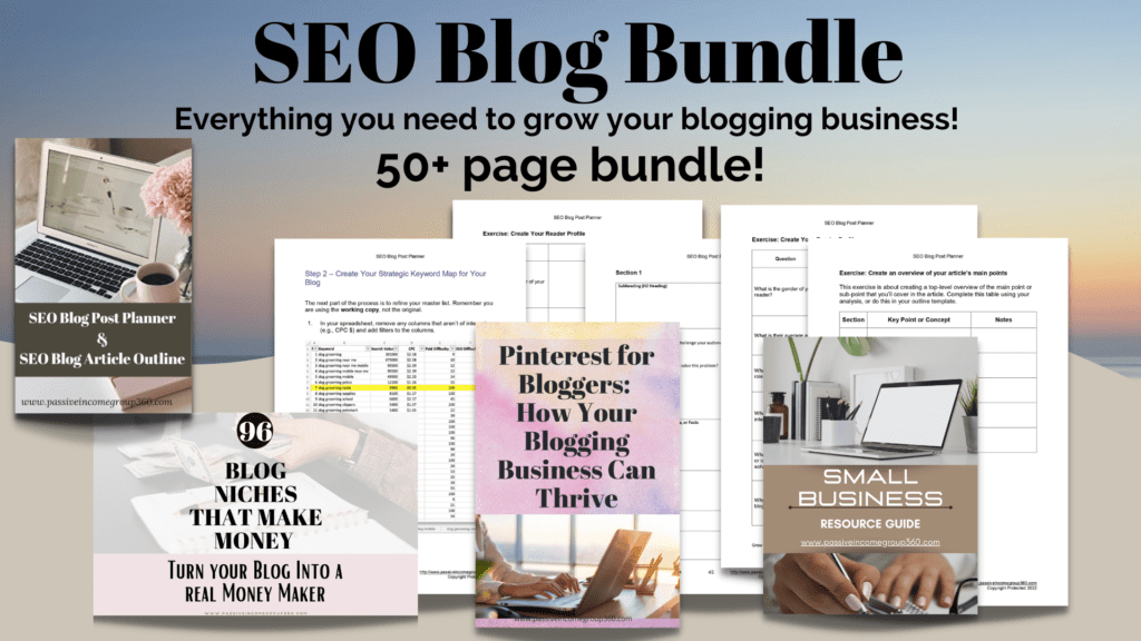 start a blogging business