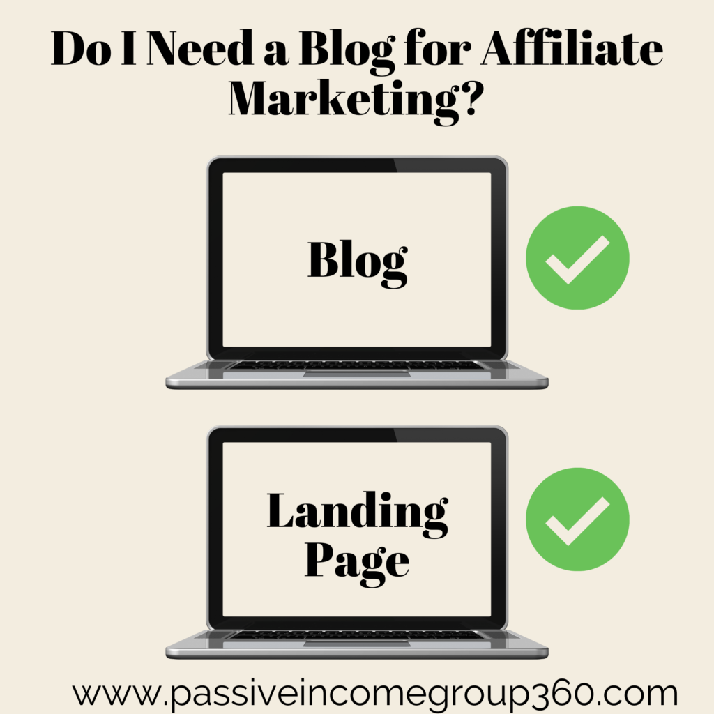 do i need a blog for affiliate marketing