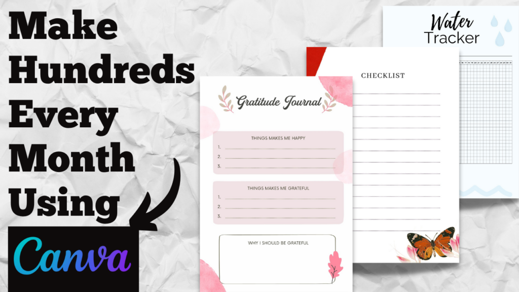 how to make printables using canva