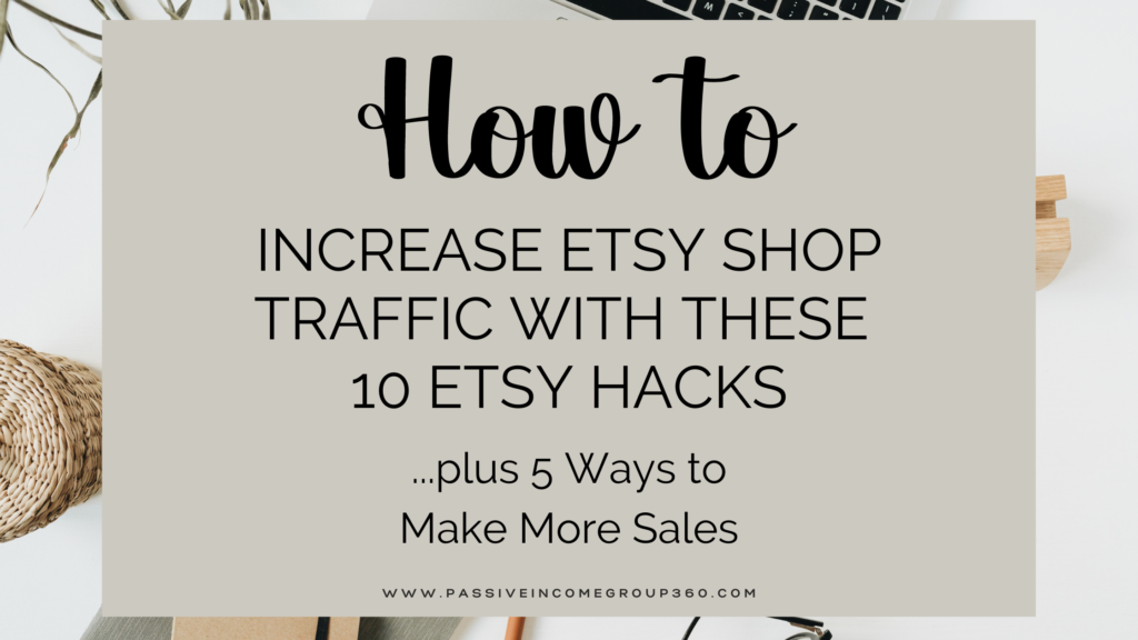 increase etsy sales