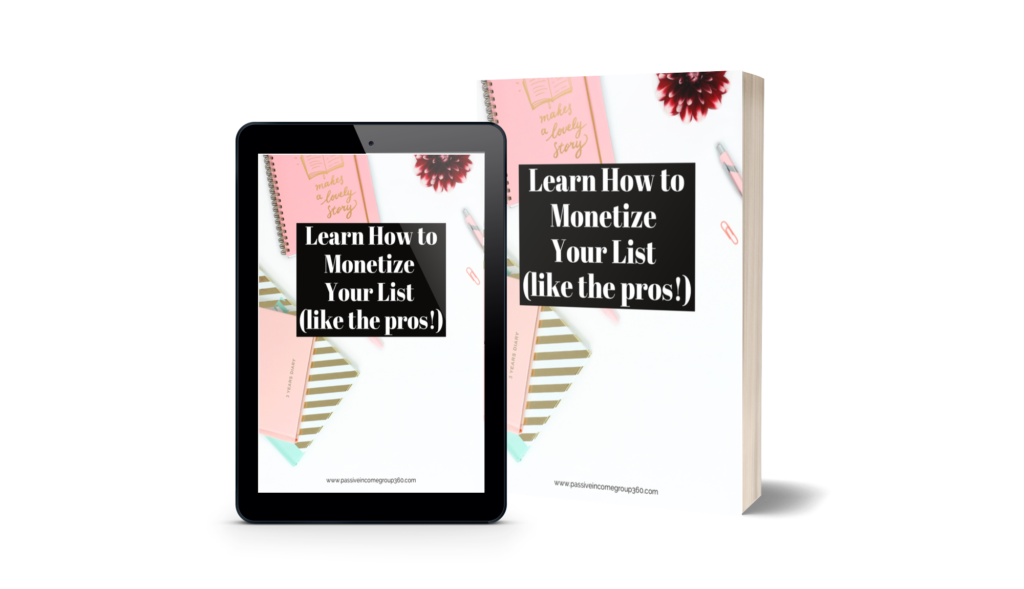 monetize your email list